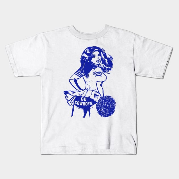 Go Cowboys Kids T-Shirt by onimod